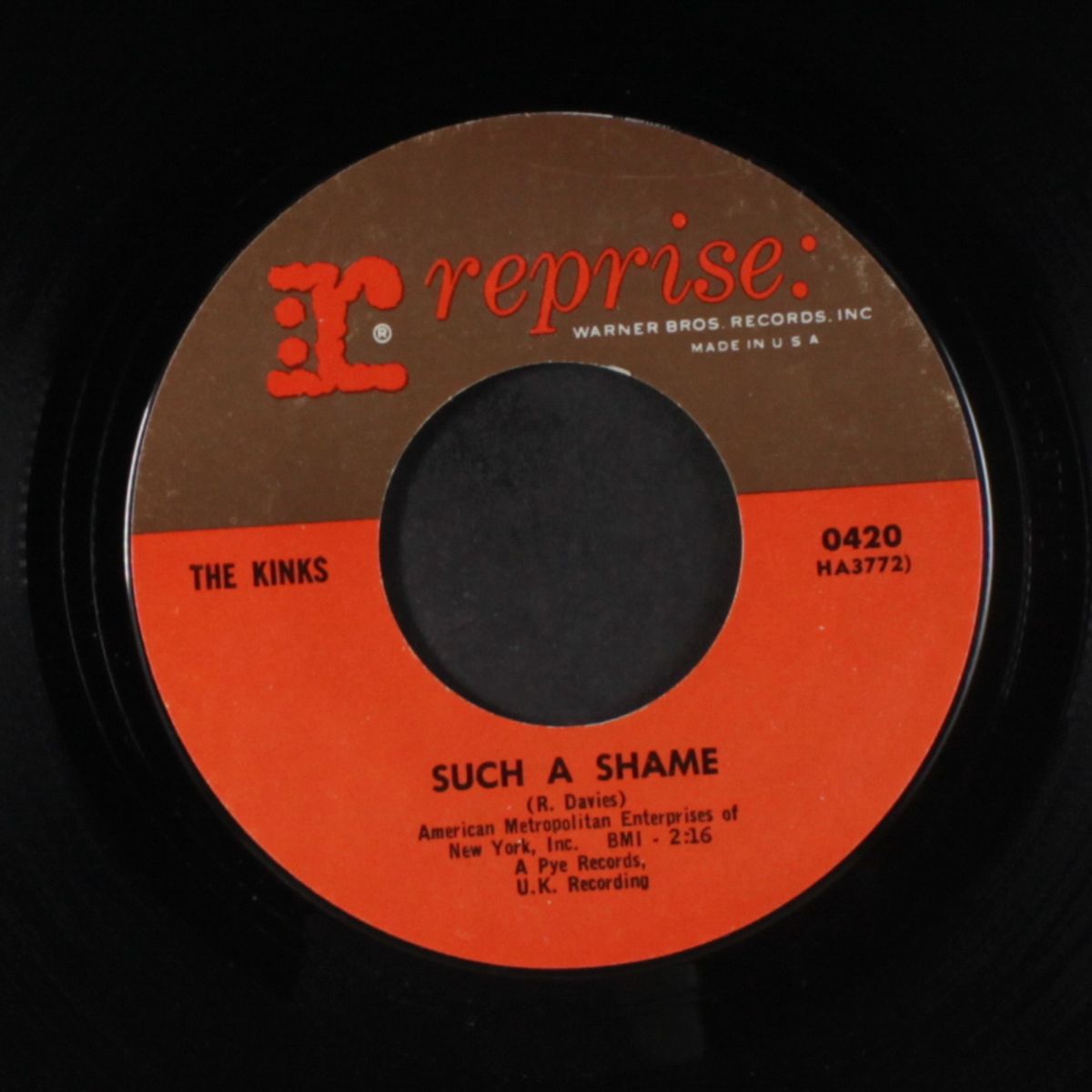 a well respected man / such a shame by KINKS