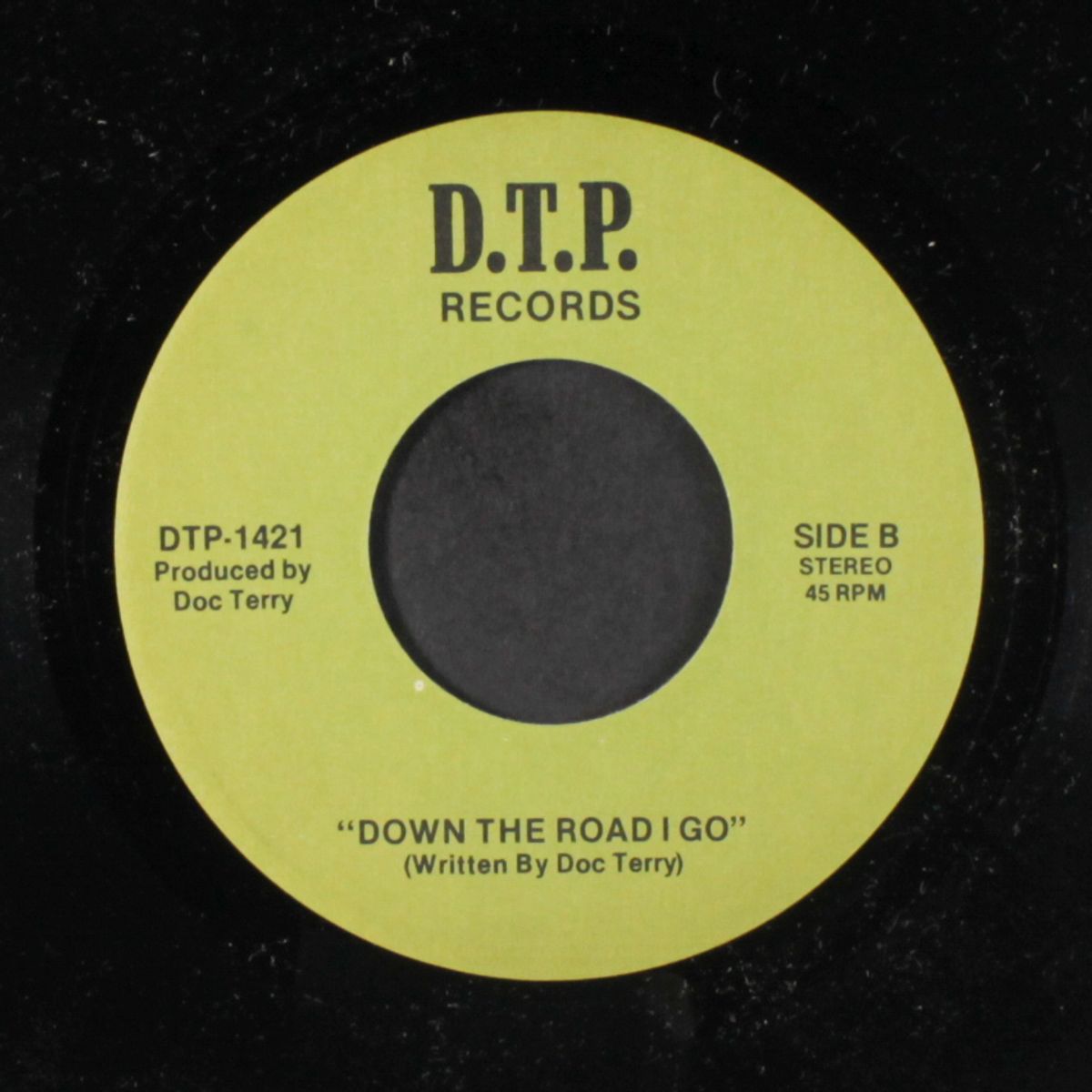 running blues / down the road i go by DOC TERRY