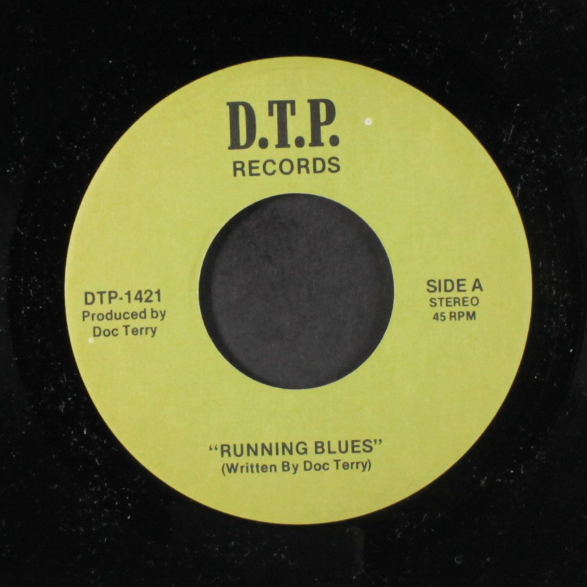 running blues / down the road i go by DOC TERRY
