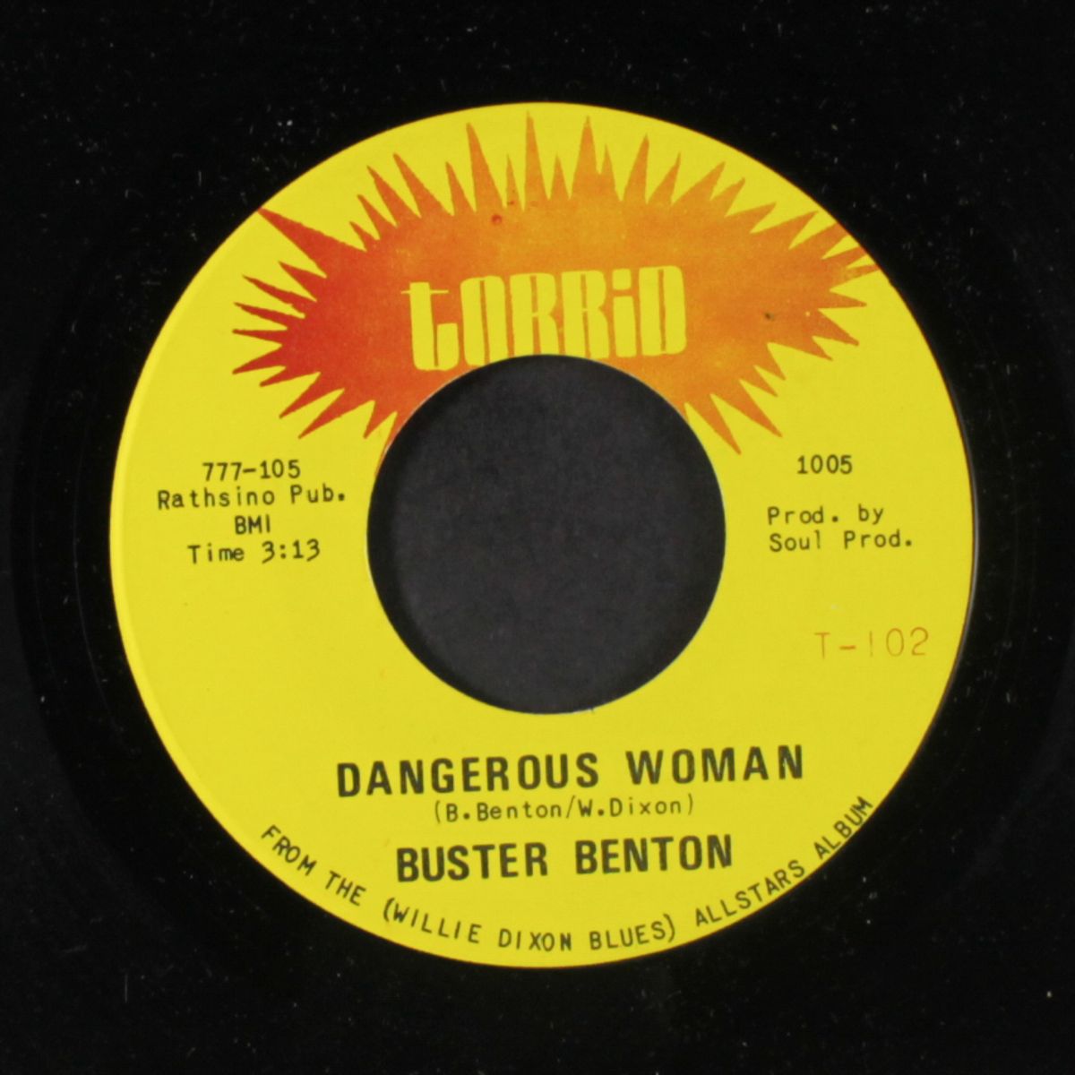 spider in my stew / dangerous woman by BUSTER BENTON
