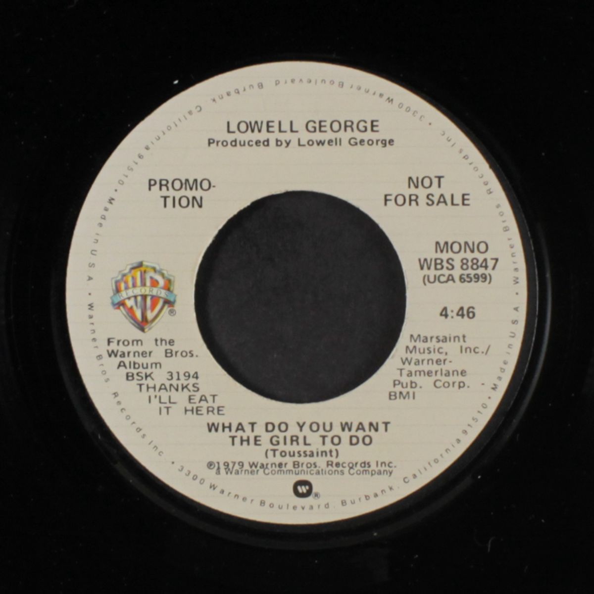 what do you want the girl to do / mono by LOWELL GEORGE