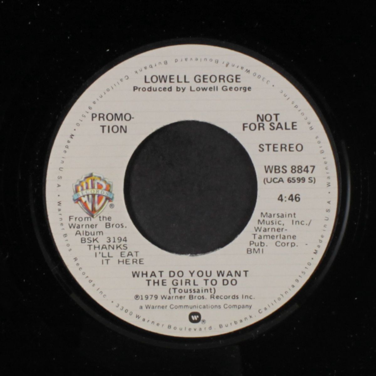 what do you want the girl to do / mono by LOWELL GEORGE