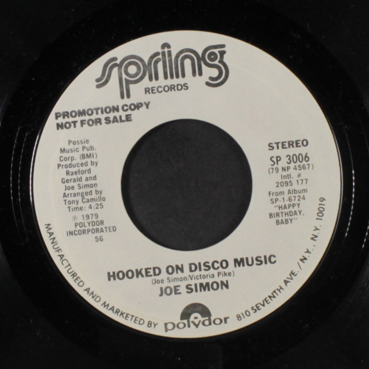i still love you / hooked on disco music by JOE SIMON