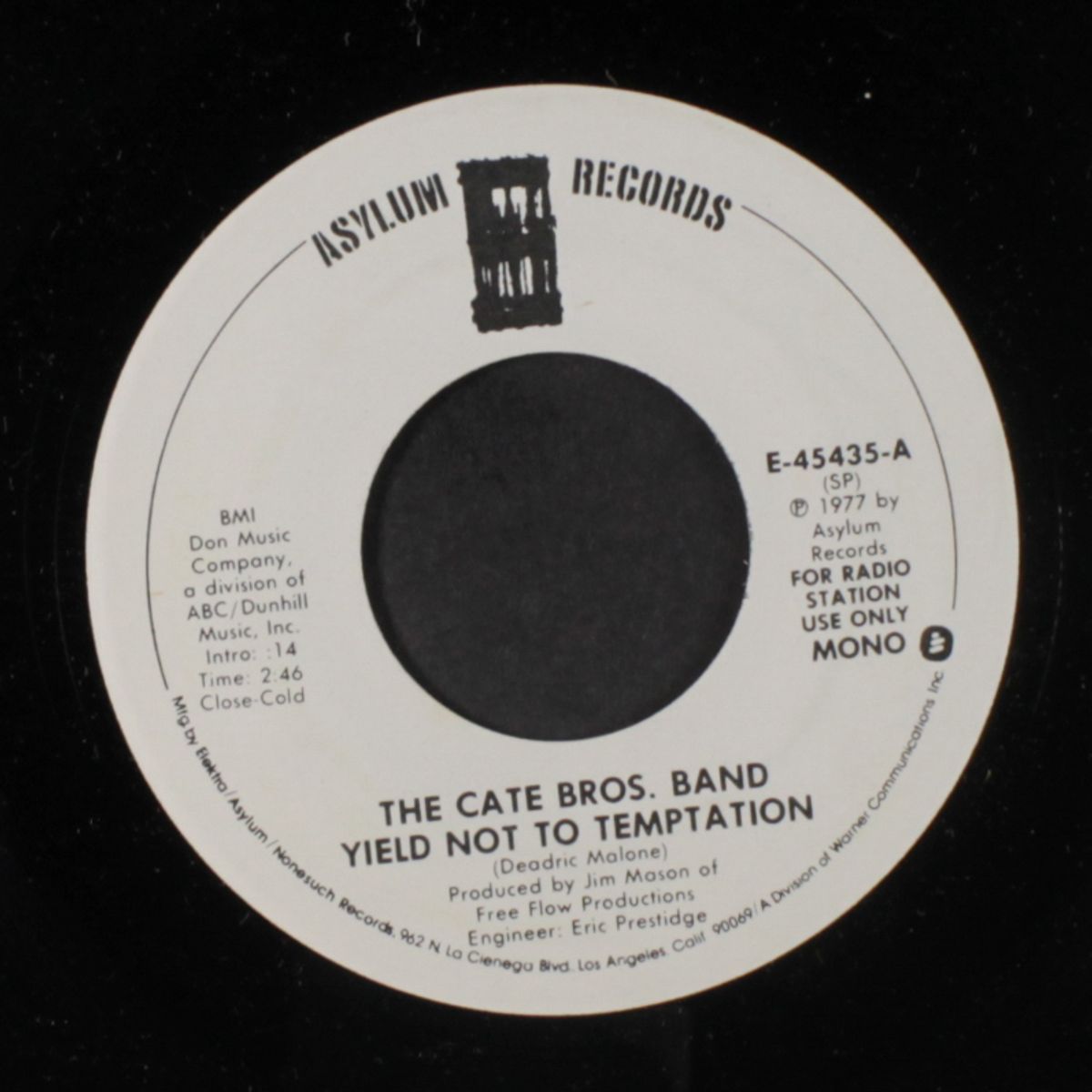 yield not to temptation / mono by CATE BROS.