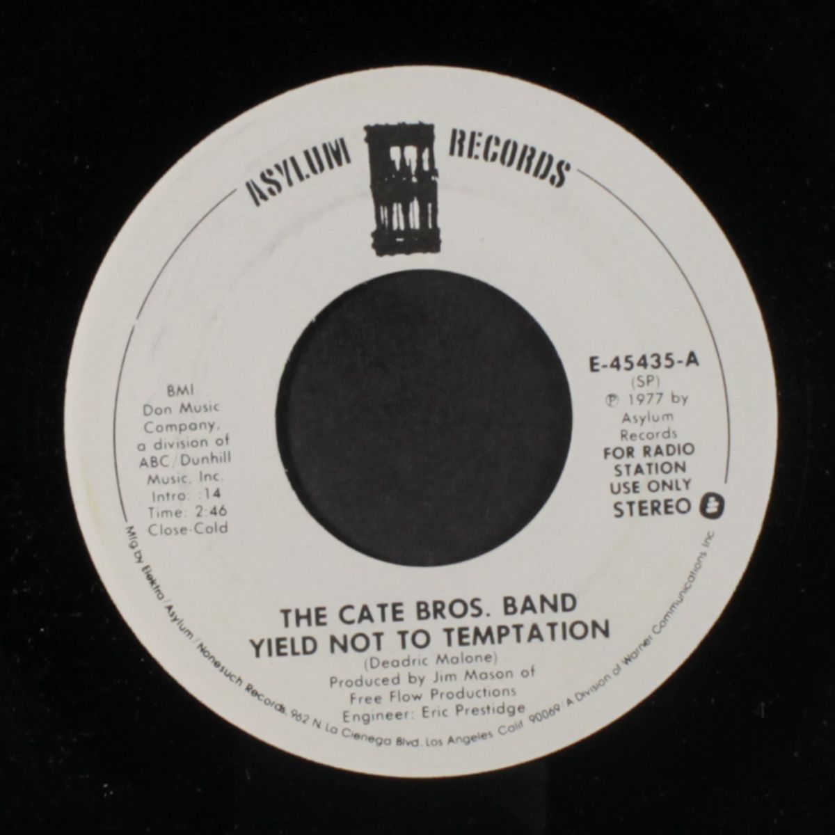 yield not to temptation / mono by CATE BROS.