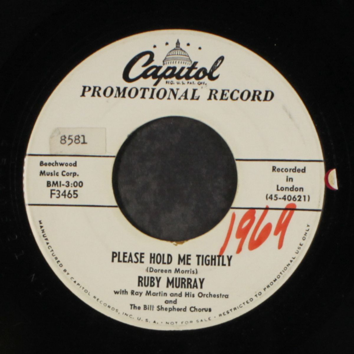 a voice in the choir / please hold me tightly by RUBY MURRAY