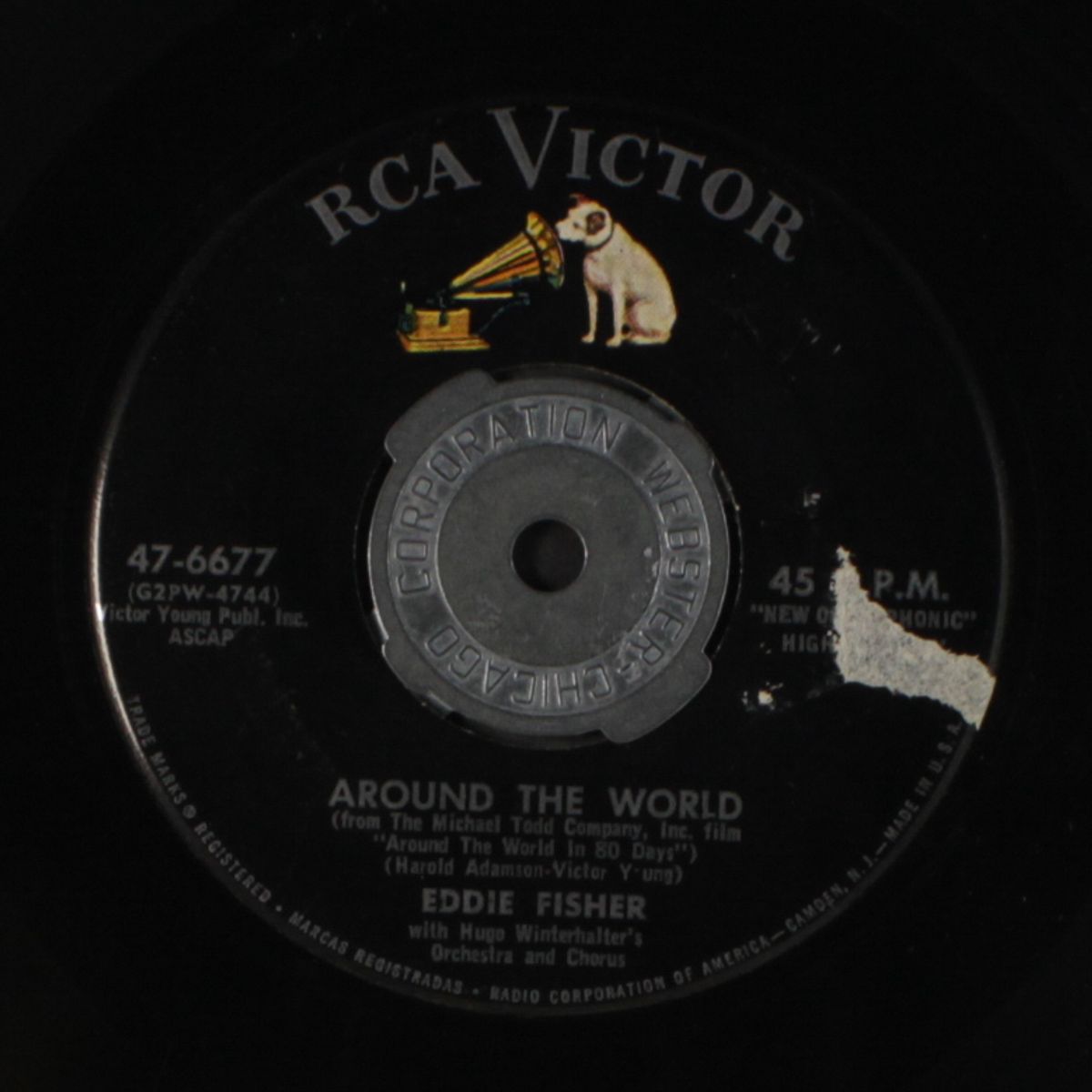 cindy, oh cindy / around the world by EDDIE FISHER