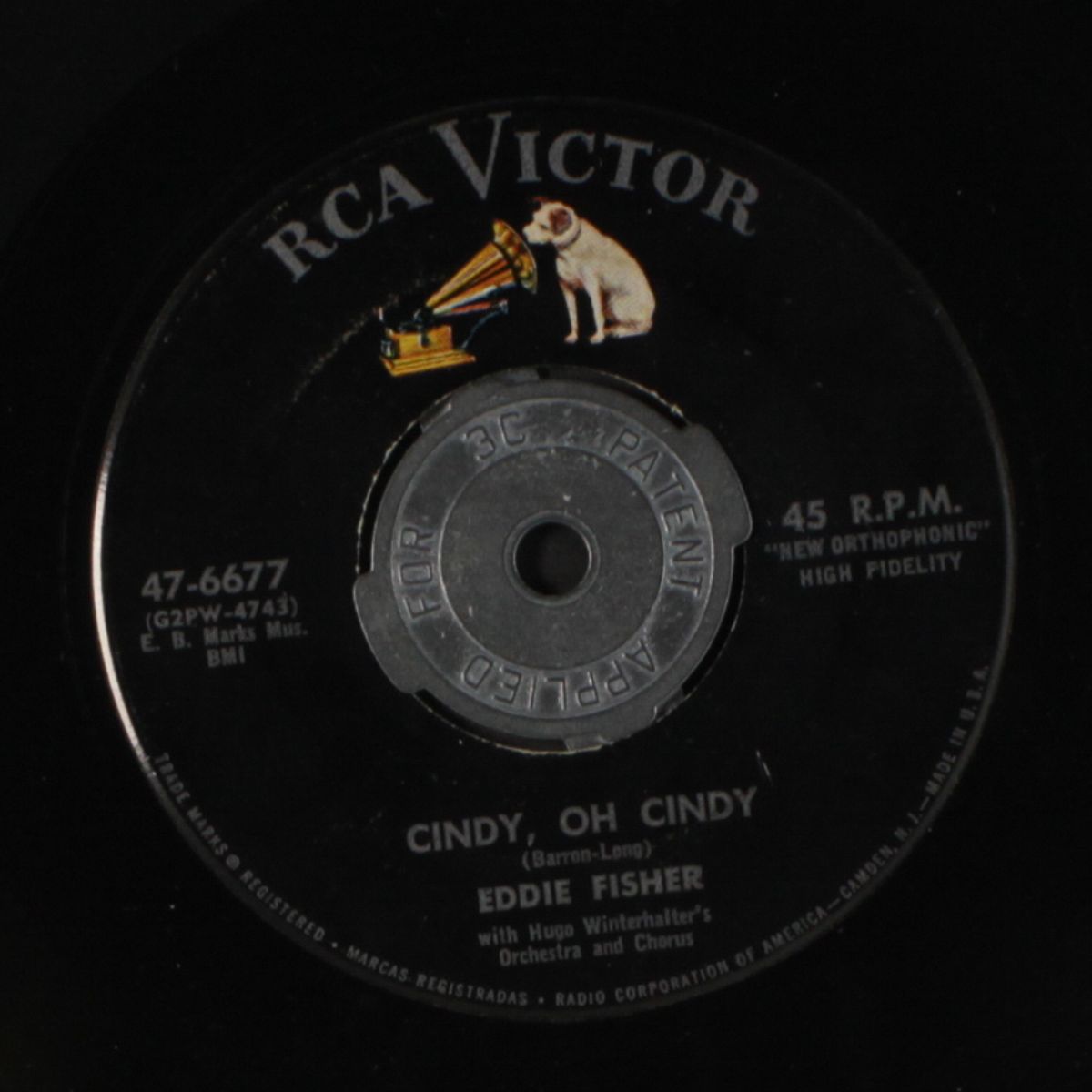 cindy, oh cindy / around the world by EDDIE FISHER