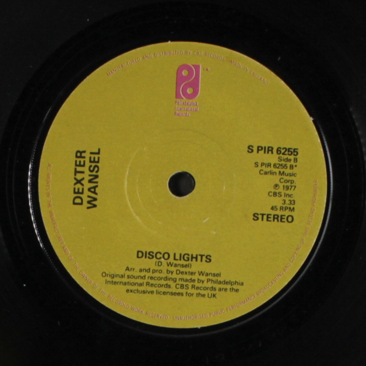 all night long / disco lights by DEXTER WANSEL