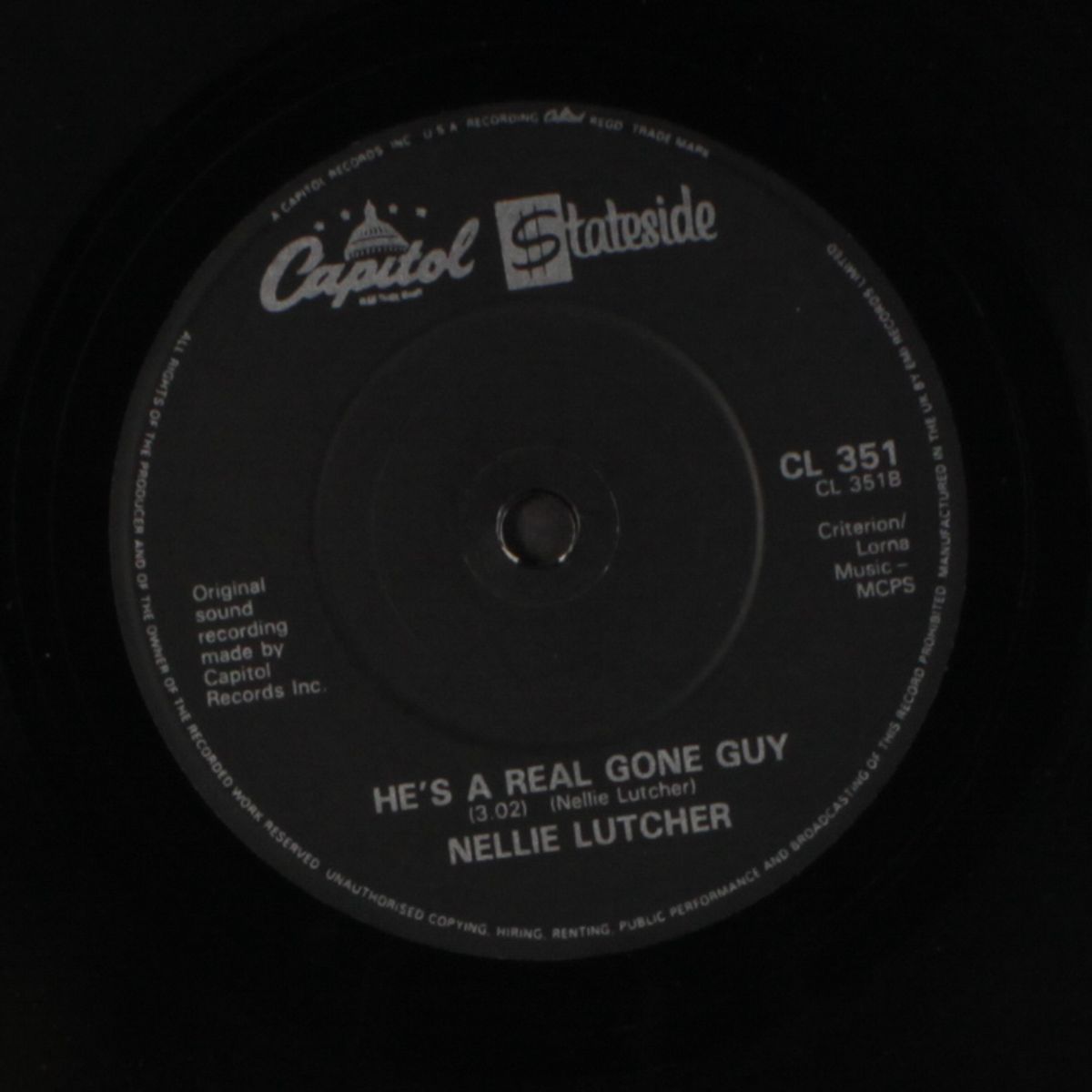 for you my love / he's a real gone guy by NELLIE LUTCHER