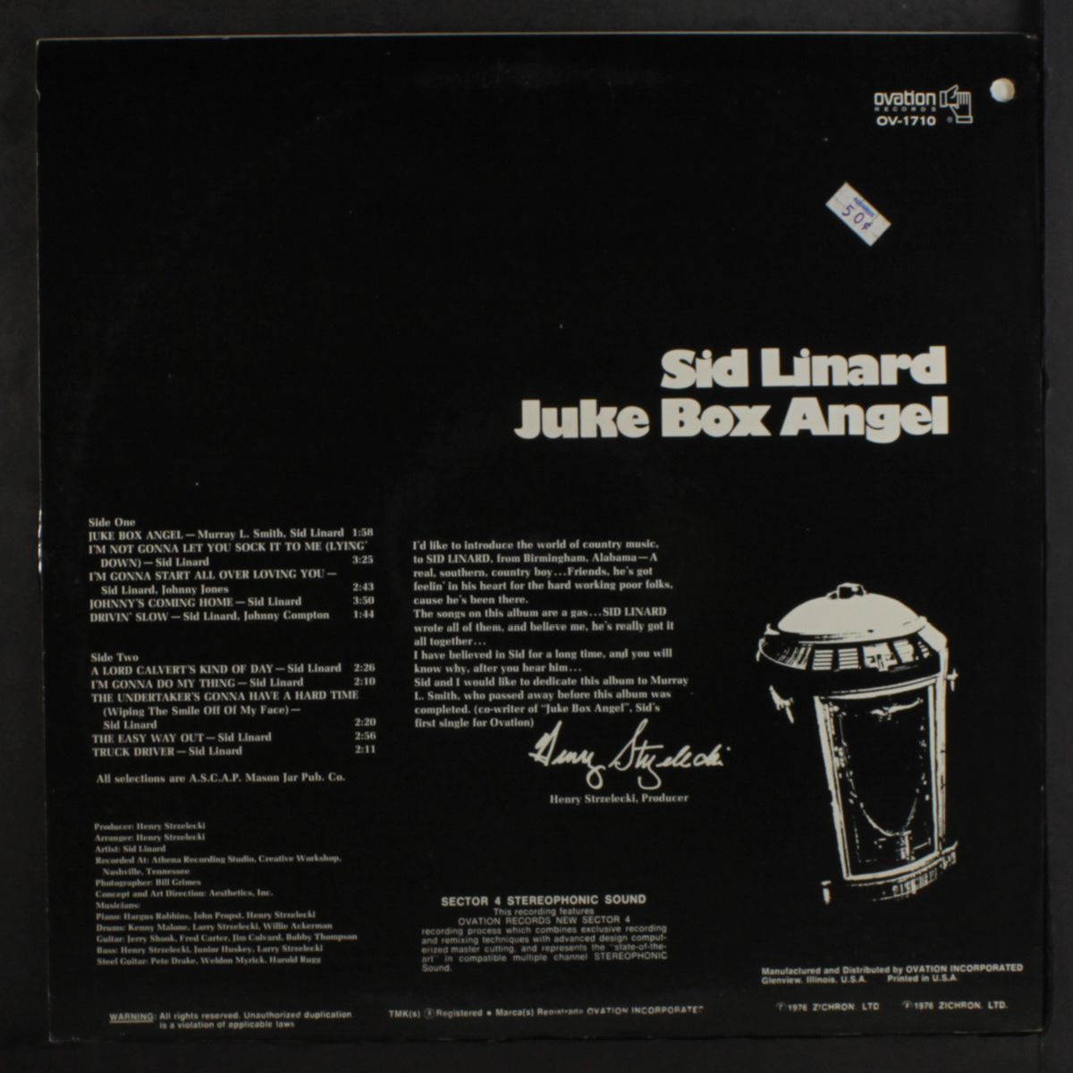 juke box angel by SID LINARD