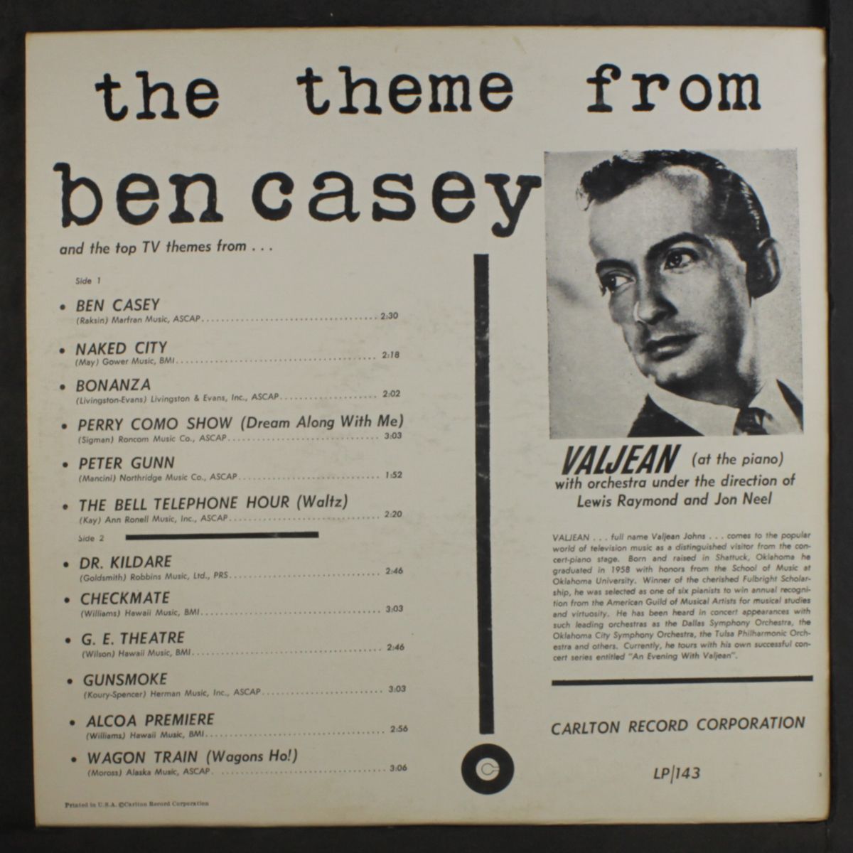 the theme from ben casey by VALJEAN