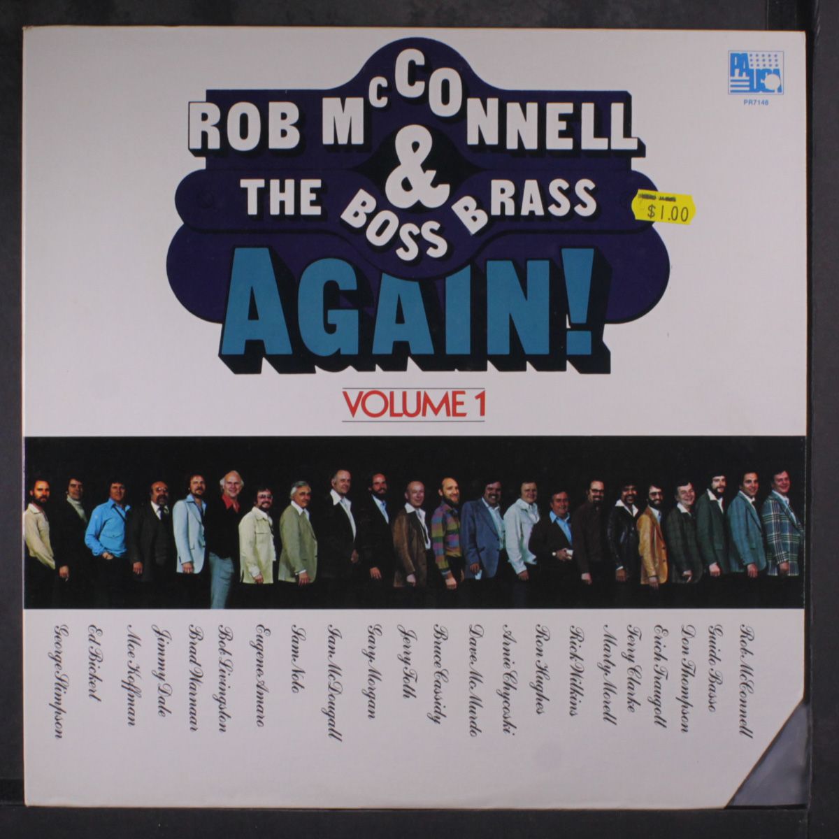 again! vol. 1 by ROB MCCONNELL & BOSS BRASS