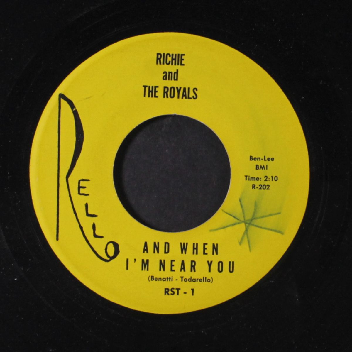 and when i'm near you / goody, goody by RICHIE & ROYALS