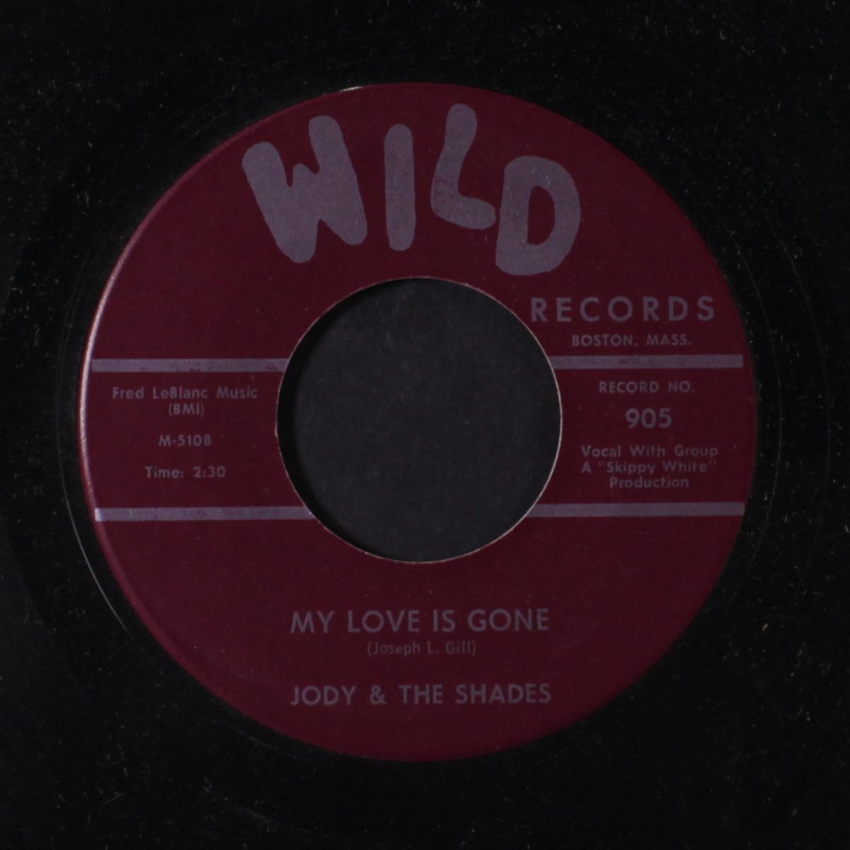 my love is gone / n.y. honky tonk by JODY & SHADES