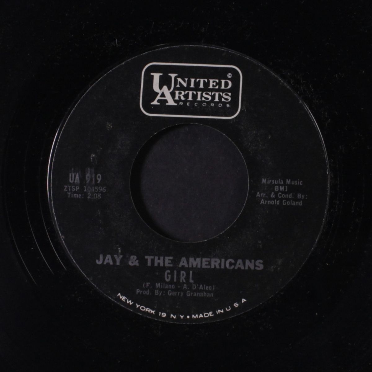 some enchanted evening / girl by JAY & AMERICANS