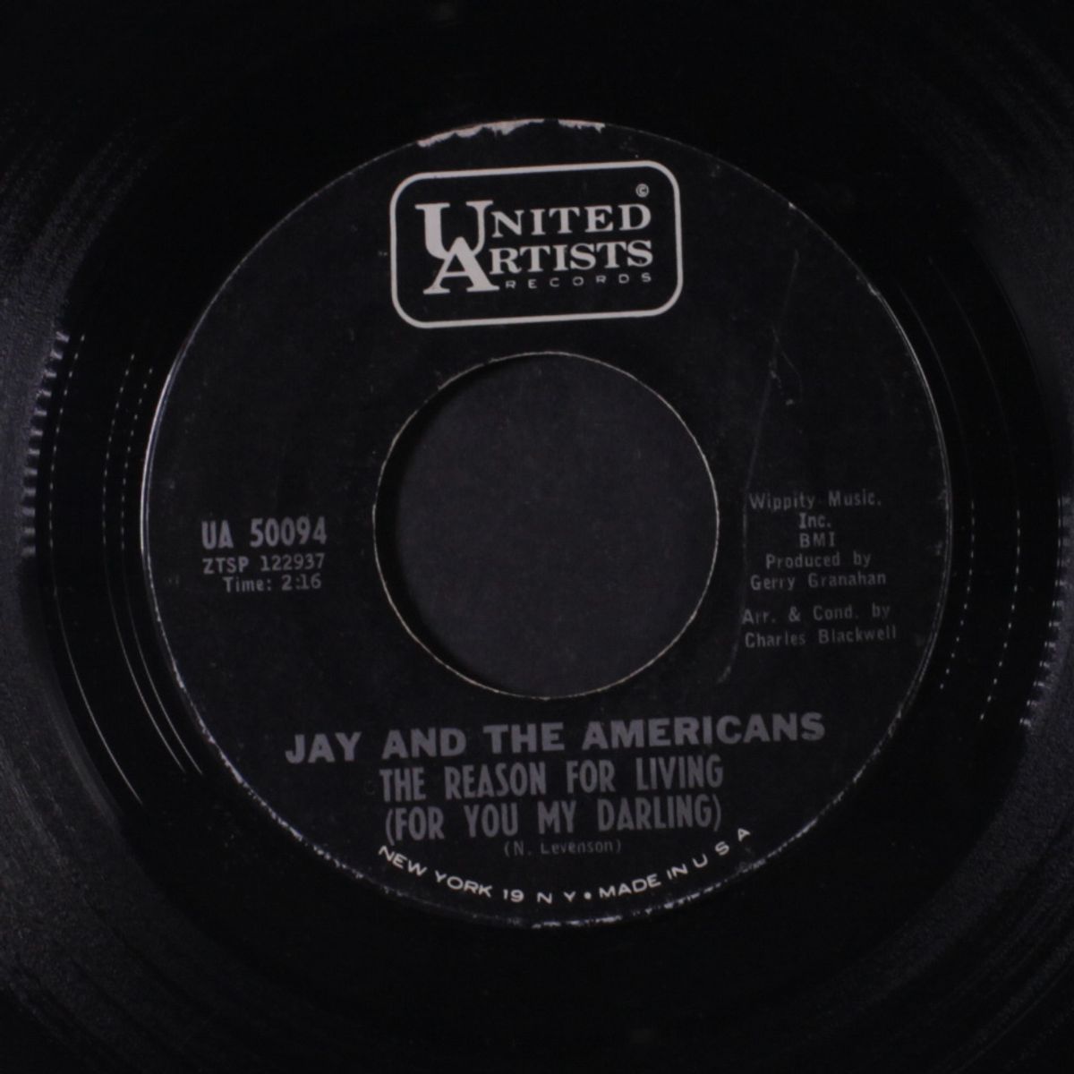 raining in my sunshine / the reason for living by JAY & AMERICANS