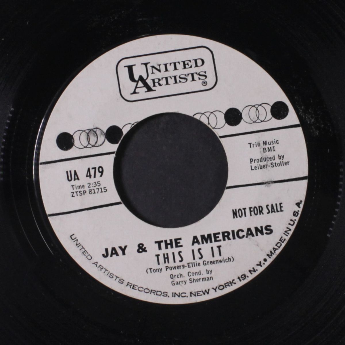 this is it / same by JAY & AMERICANS