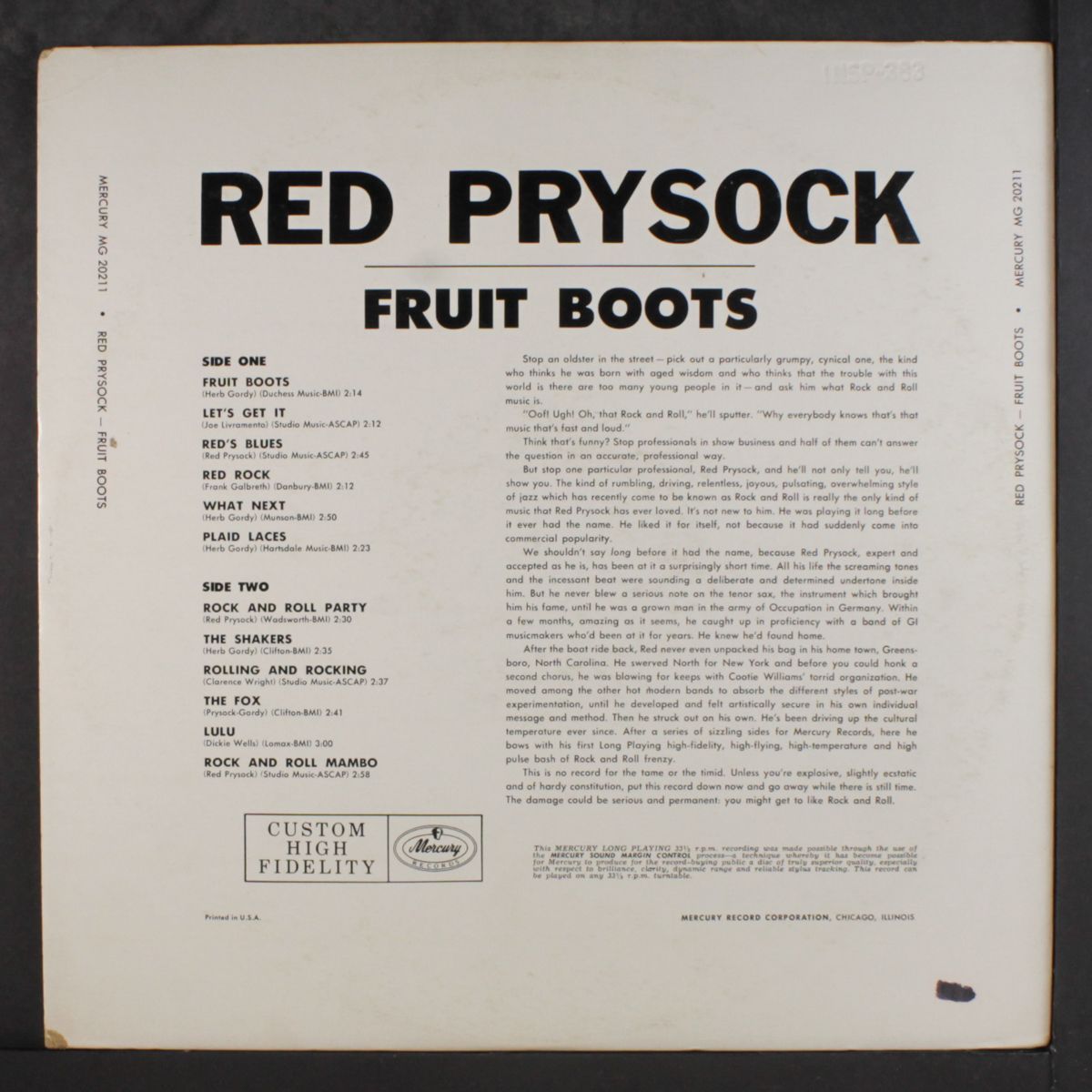 fruit boots by RED PRYSOCK