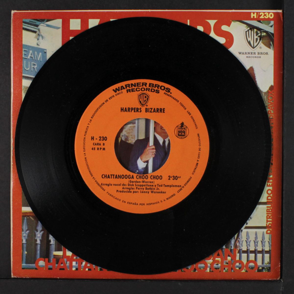anything goes / chatanooga choo choo by HARPERS BIZARRE