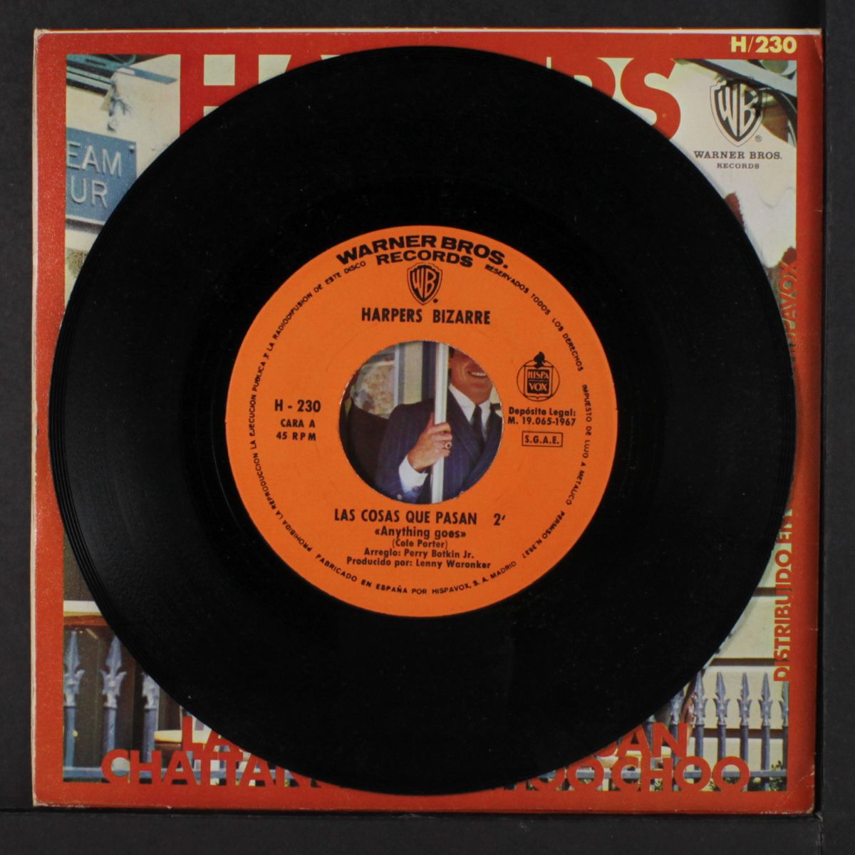 anything goes / chatanooga choo choo by HARPERS BIZARRE