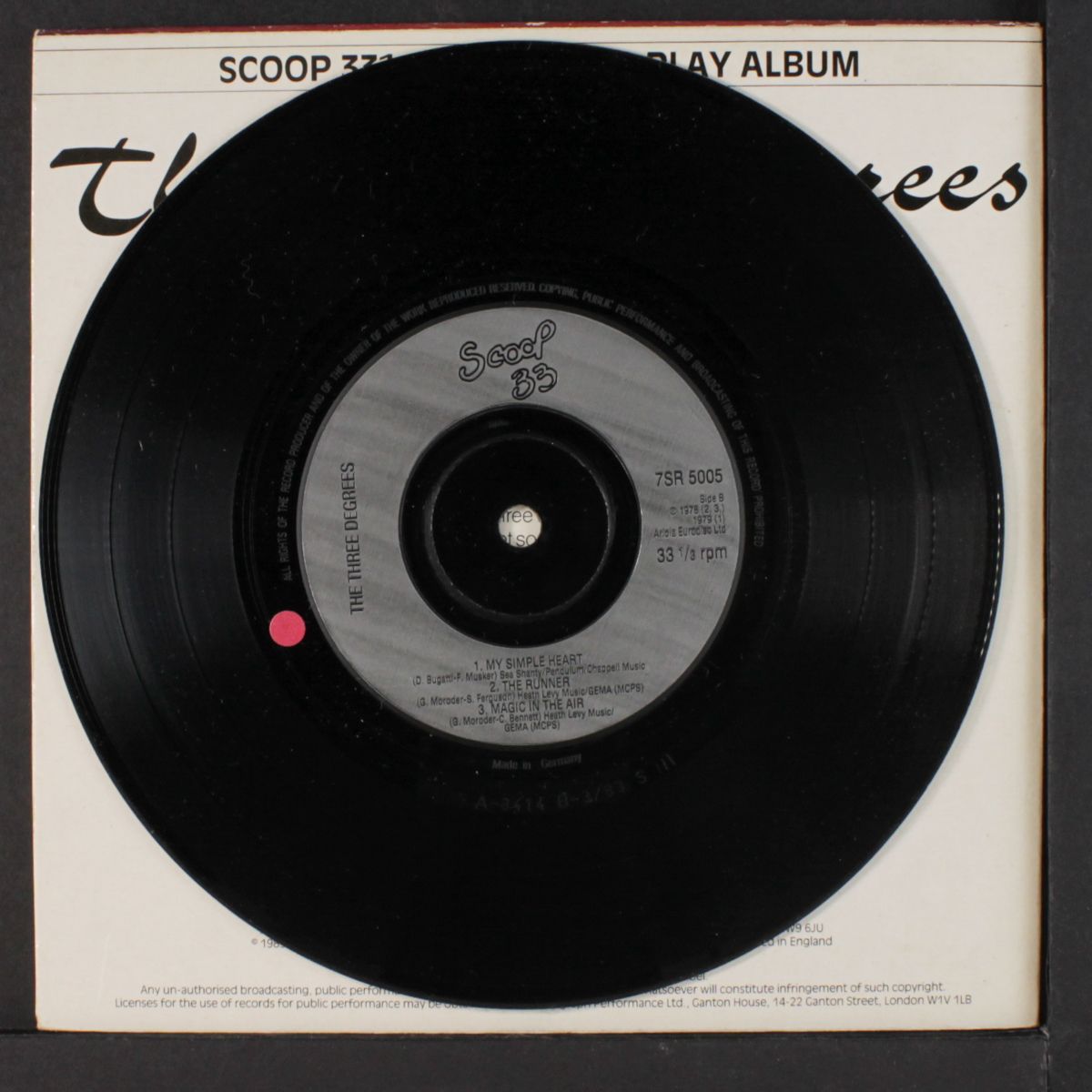 woman in love+5 by THREE DEGREES
