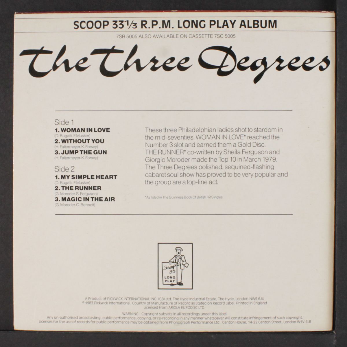woman in love+5 by THREE DEGREES