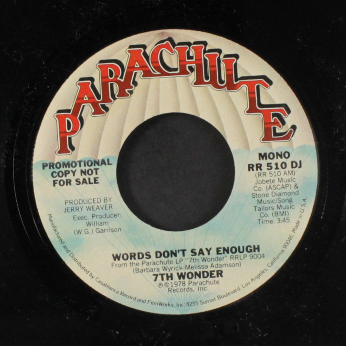 words don't say enough / mono by 7TH WONDER