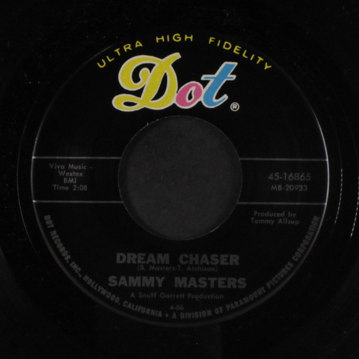 all alone in san antone / dream chaser by SAMMY MASTERS