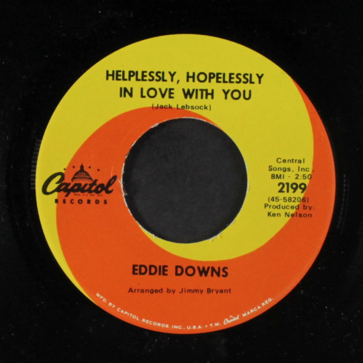 helplessly, hopelessly in love with you by EDDIE DOWNS