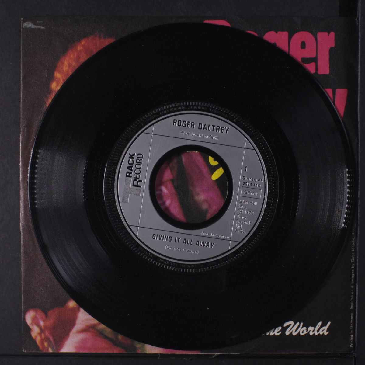 giving it all away / way of the world by ROGER DALTREY