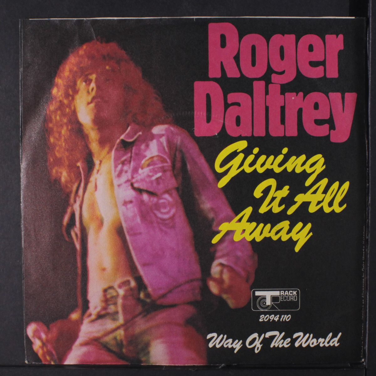 giving it all away / way of the world by ROGER DALTREY