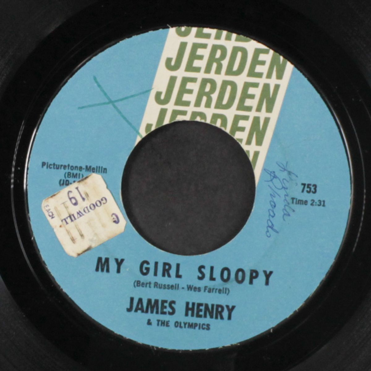 here i stand / my girl sloopy by JAMES HENRY & OLYMPICS
