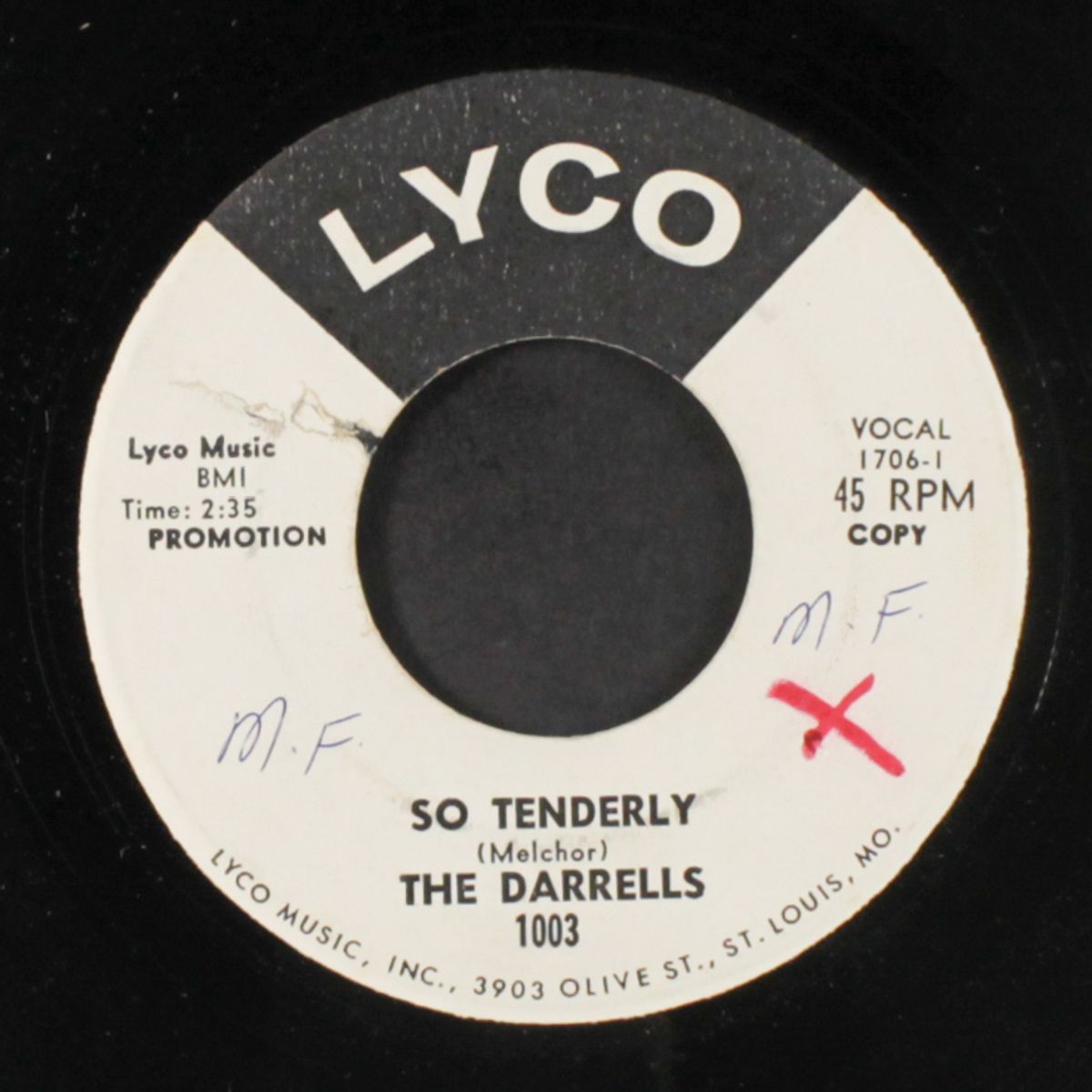 so tenderly / without warning by DARRELLS