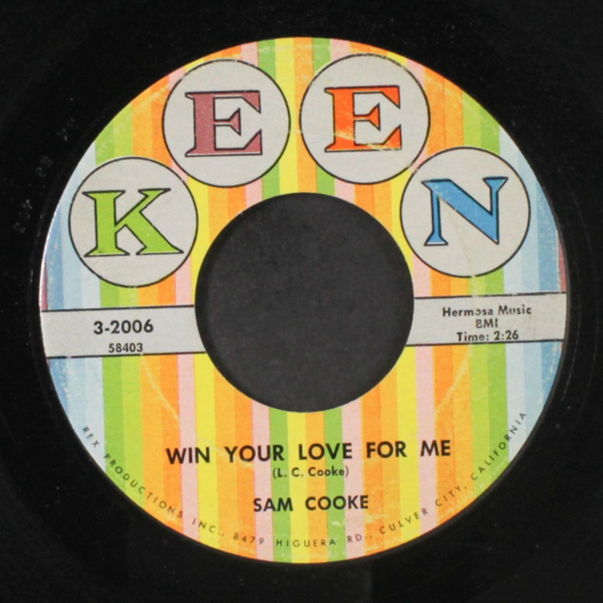 win your love for me / love song from houseboat by SAM COOKE
