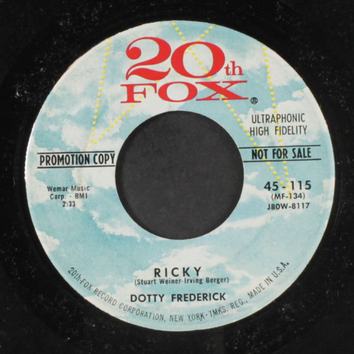 just wait / ricky by DOTTY FREDERICK