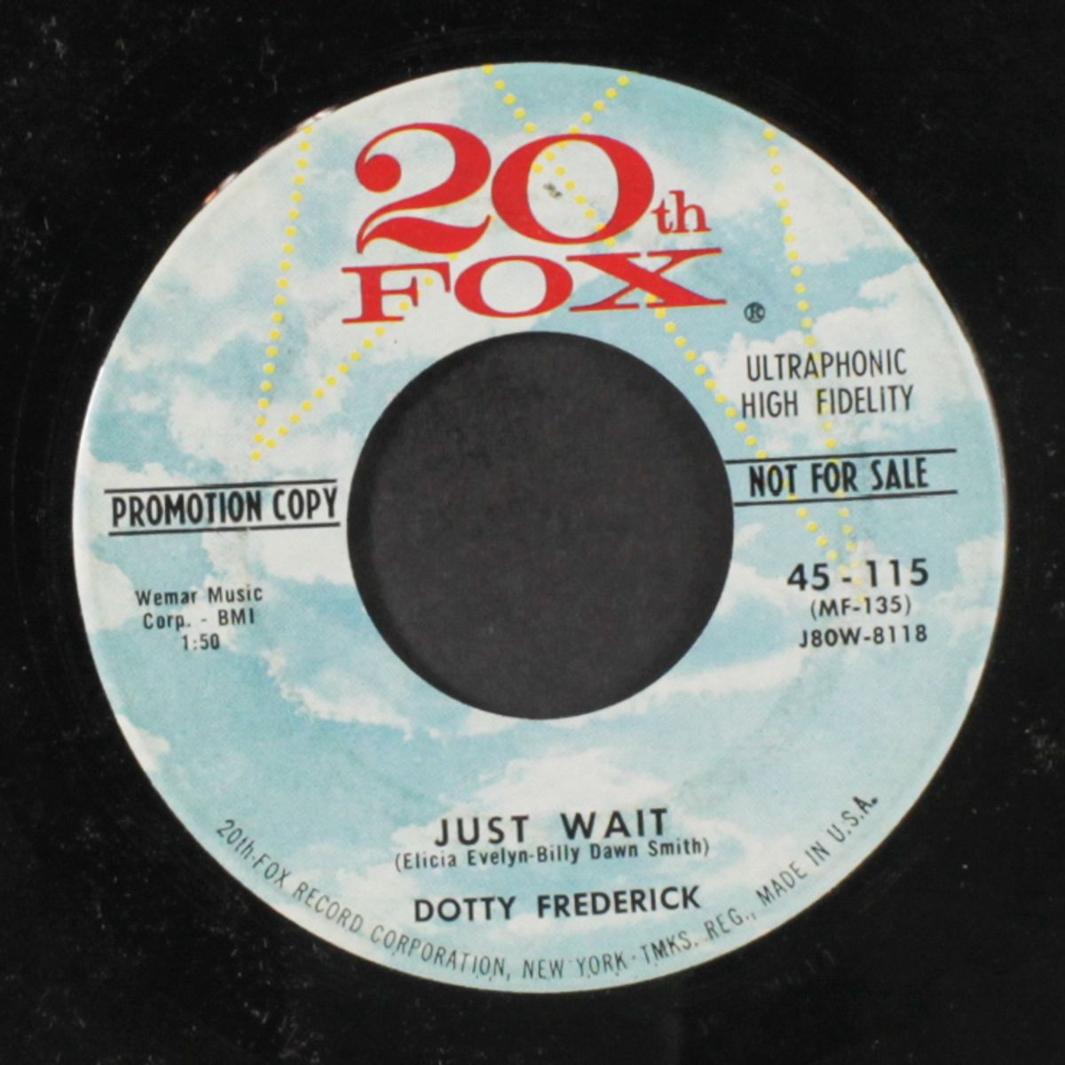 just wait / ricky by DOTTY FREDERICK