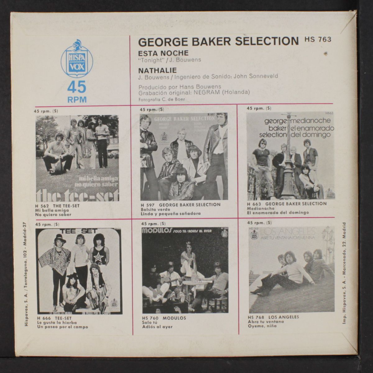 tonight / nathalie by GEORGE BAKER SELECTION