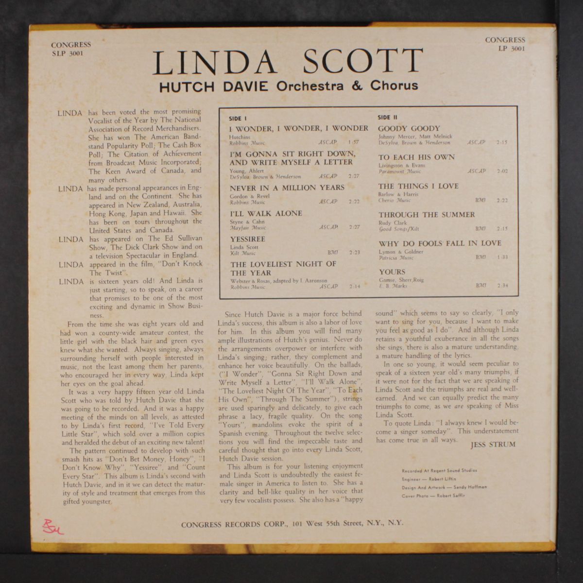 linda by LINDA SCOTT