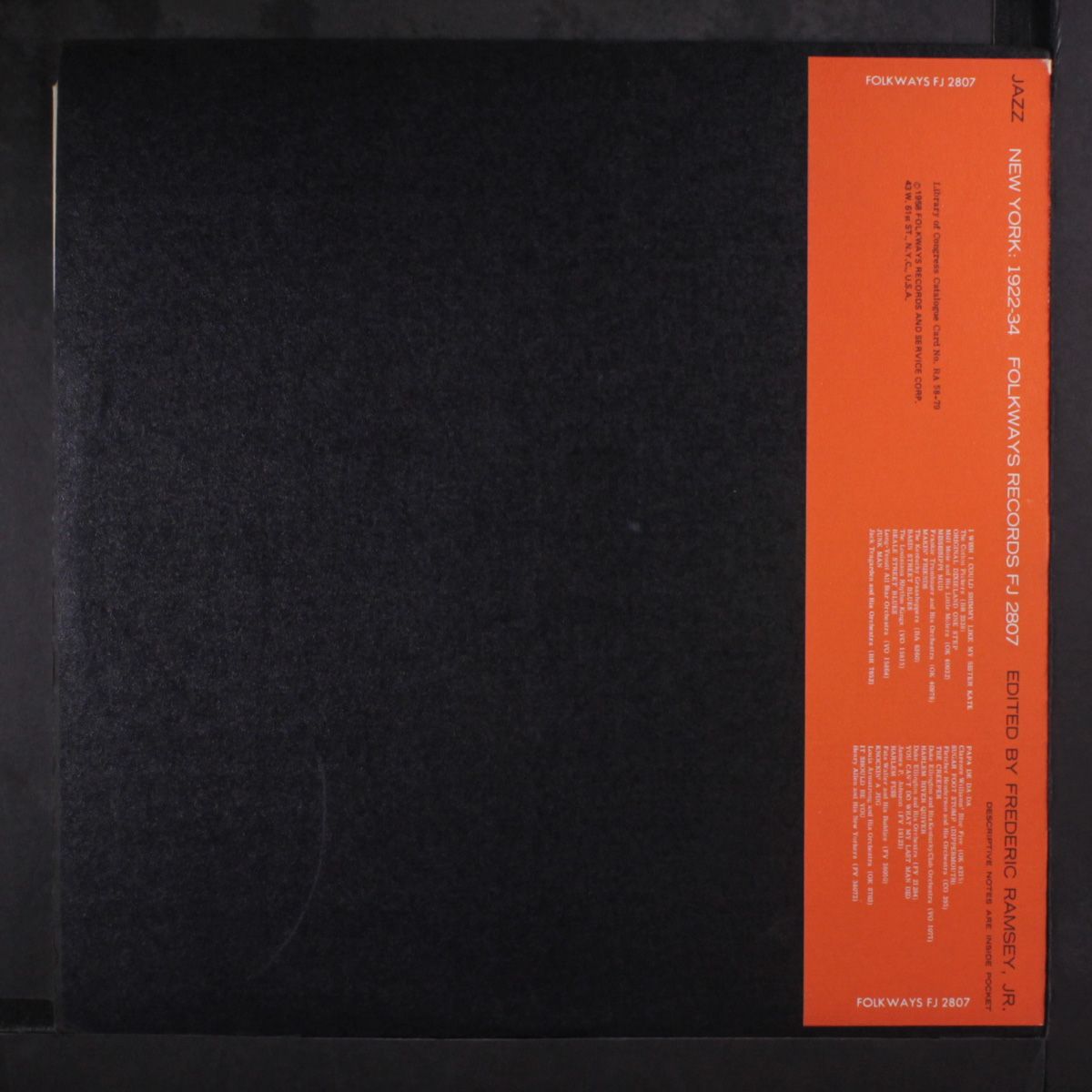 jazz, vol. 7; new york: 1922-34 by VARIOUS