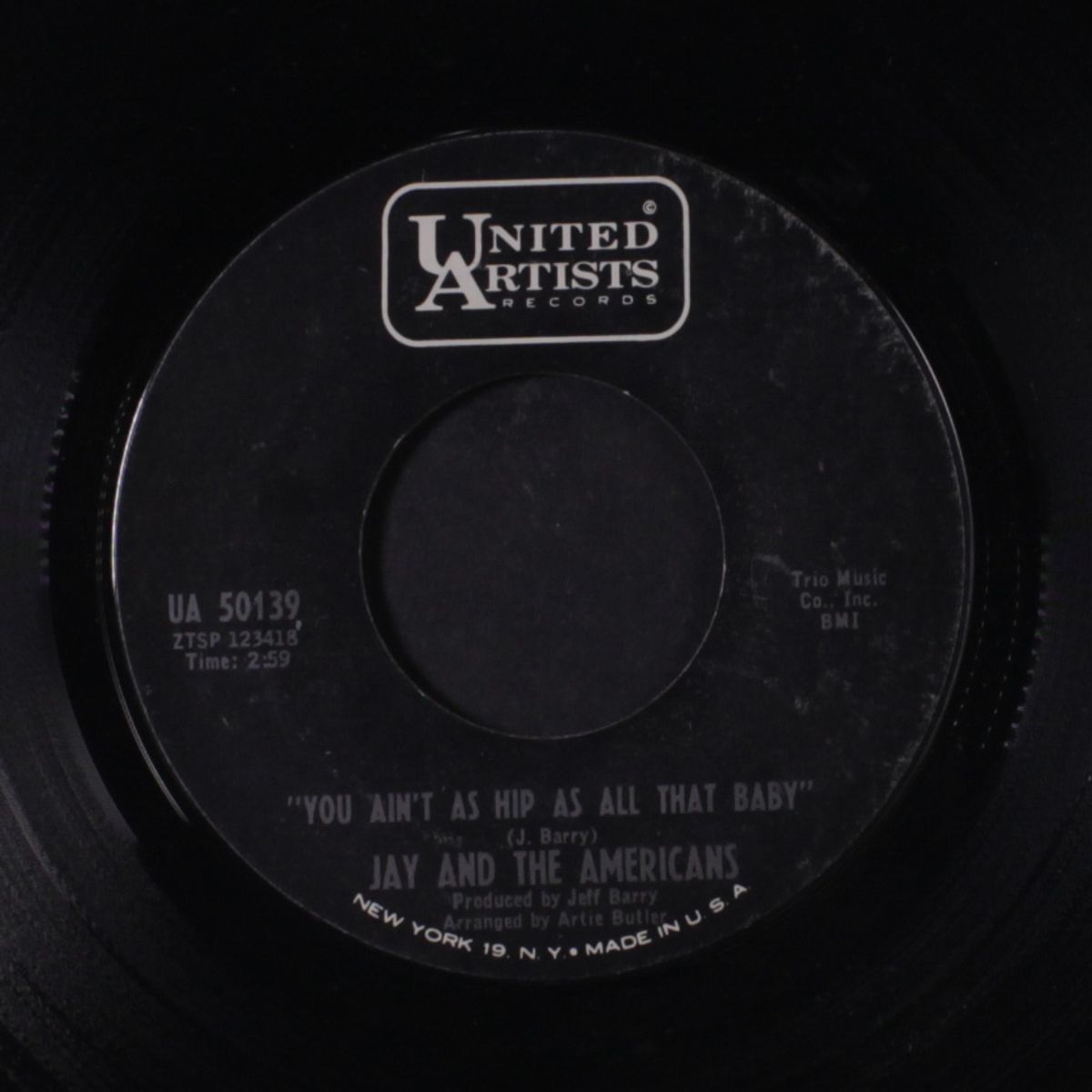 you ain't as hip as all that baby / nature boy by JAY & AMERICANS