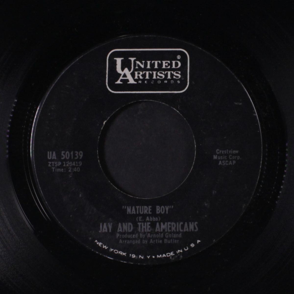 you ain't as hip as all that baby / nature boy by JAY & AMERICANS
