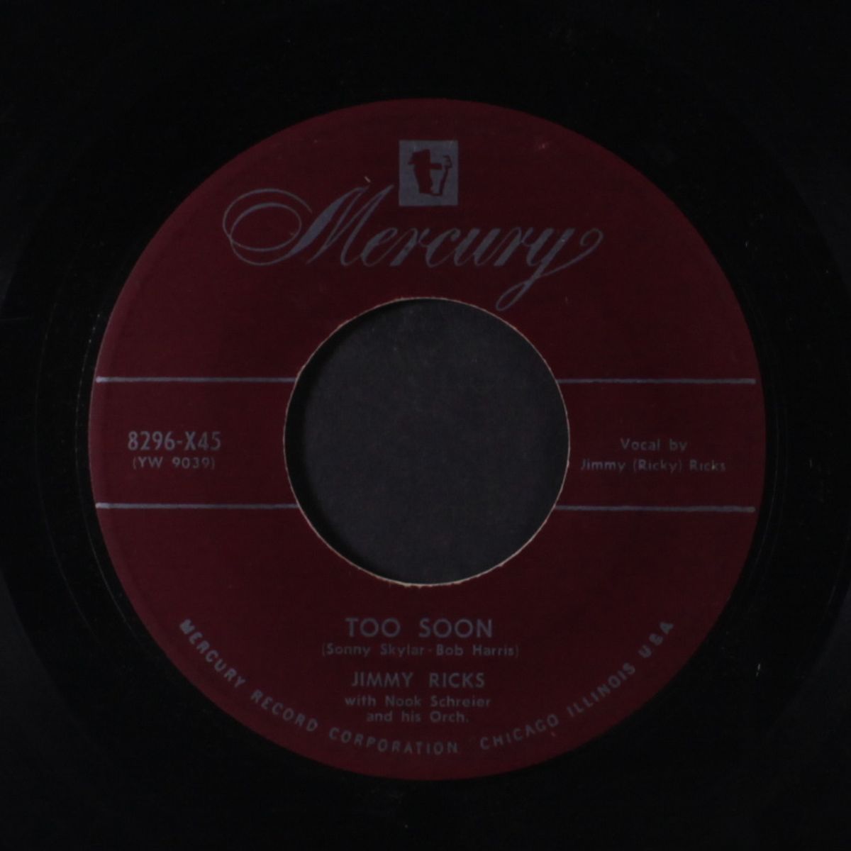 love is the thing / too soon by JIMMY RICKS