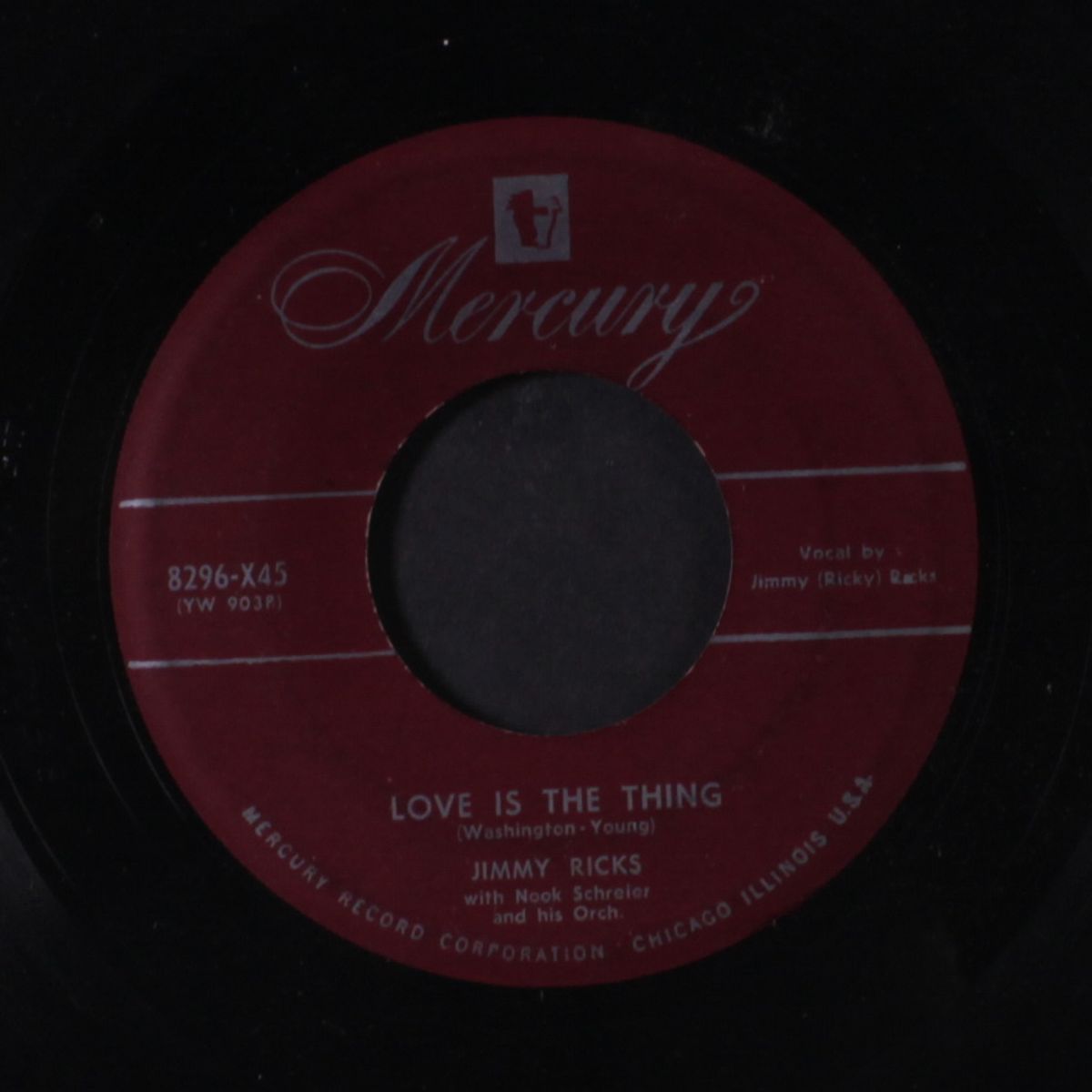 love is the thing / too soon by JIMMY RICKS
