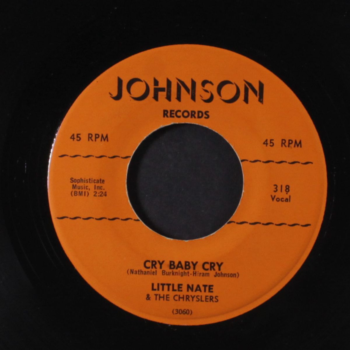 someone up there / cry baby cry by LITTLE NATE & CHRYSLERS