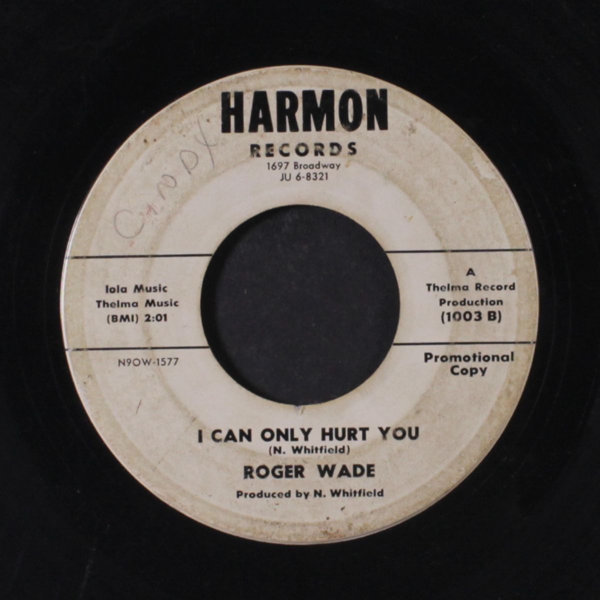 little girl / i can only hurt you by ROGER WADE