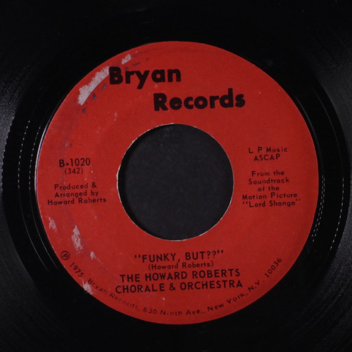 funky, but?? / jenny's theme by HOWARD ROBERTS CHORALE & ORCHESTRA