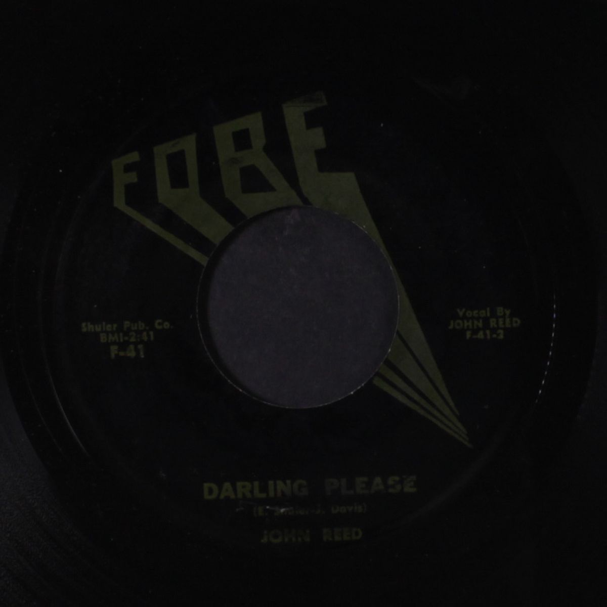 darling please / yeah little girl by JOHN REED & GROUP