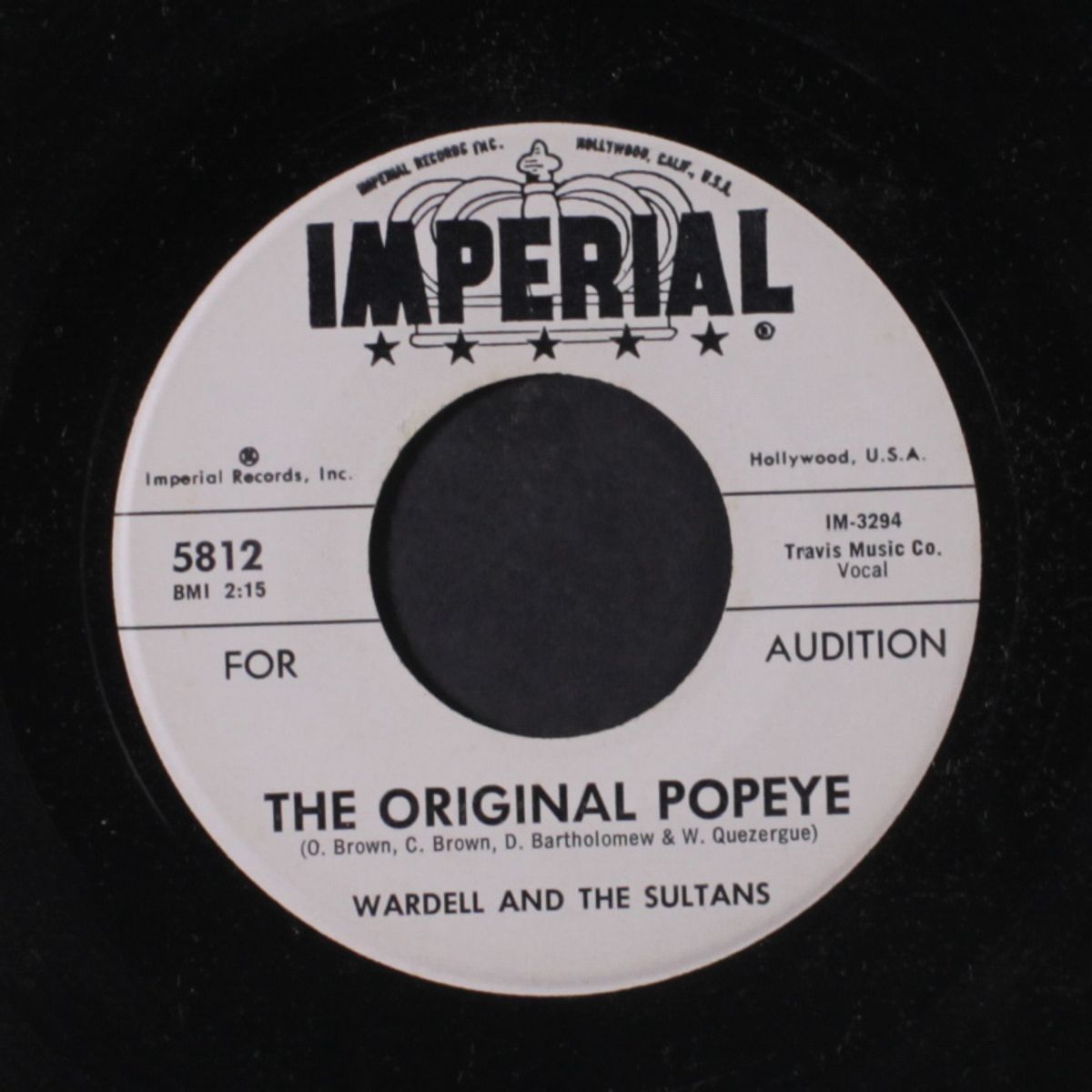 the original popeye / dance time by WARDELL & SULTANS