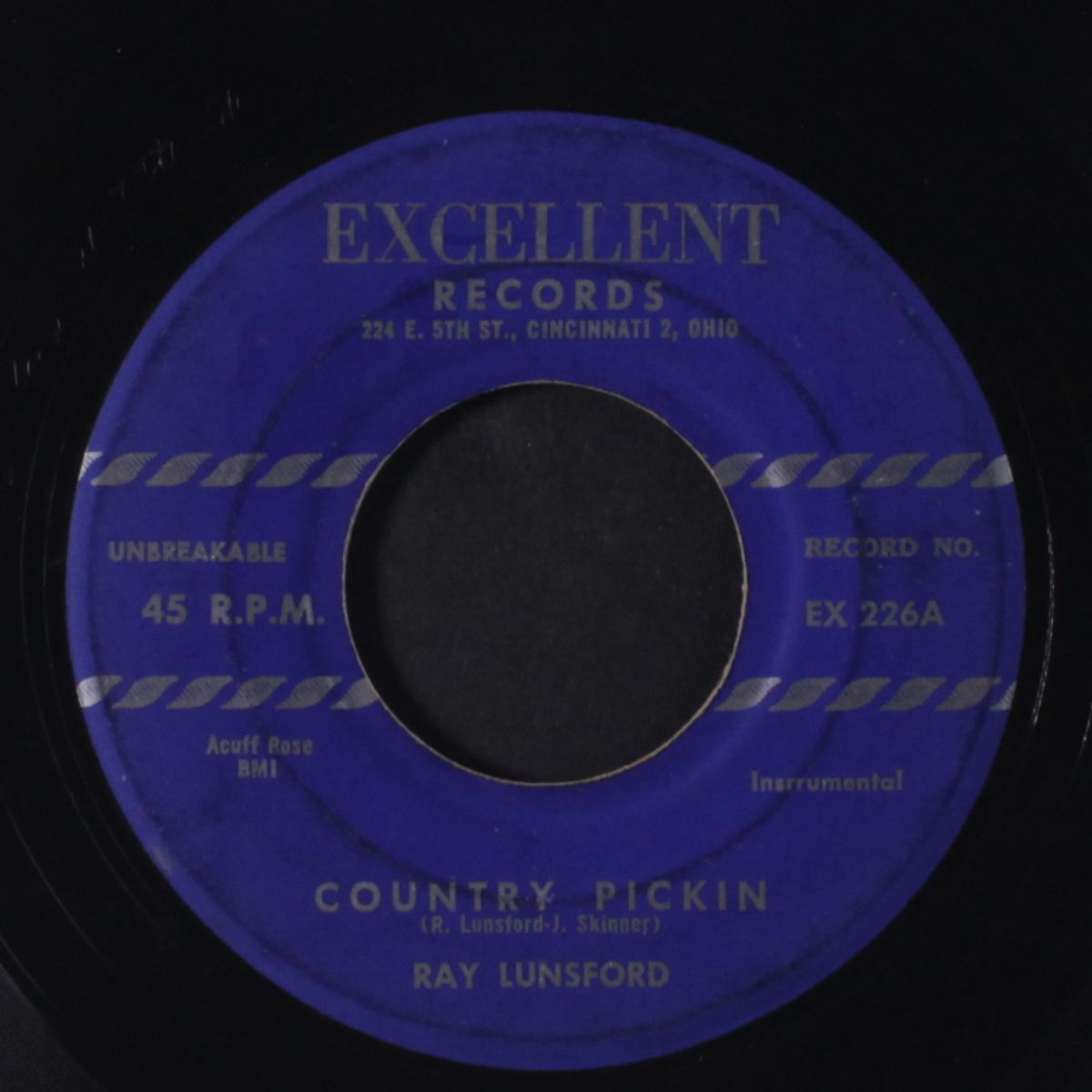 country pickin / red wing by RAY LUNSFORD